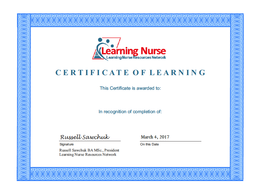 Certificates - welcome to my siteedith atangapractical nursing student ...